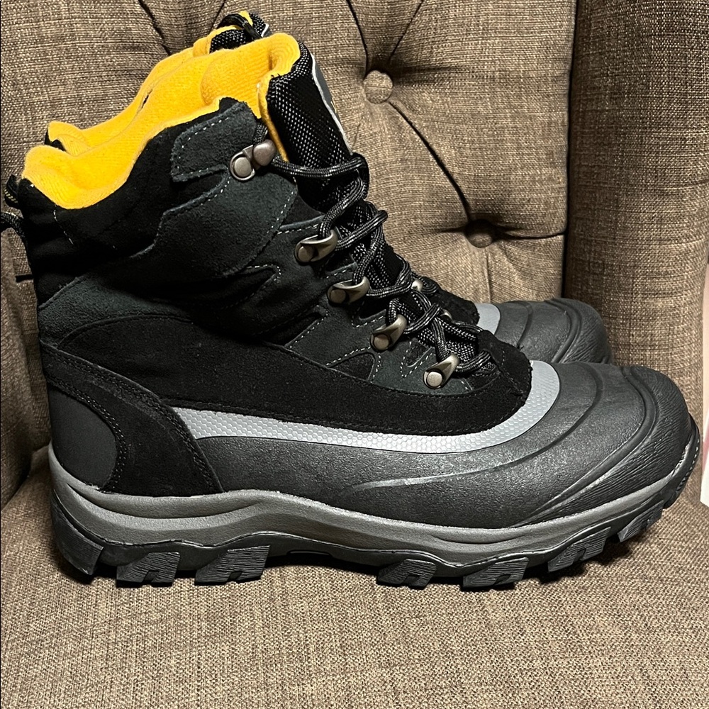 Lands' End Boots Hiking Camping Kenosha Thermolite Ankle Lace-Up Men Sz 10